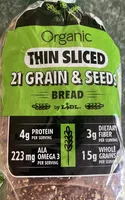 Thin sliced 21 grain & seeds bread