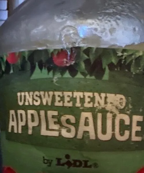 Unsweetened Applesauce