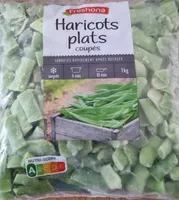 haricots plats coupés