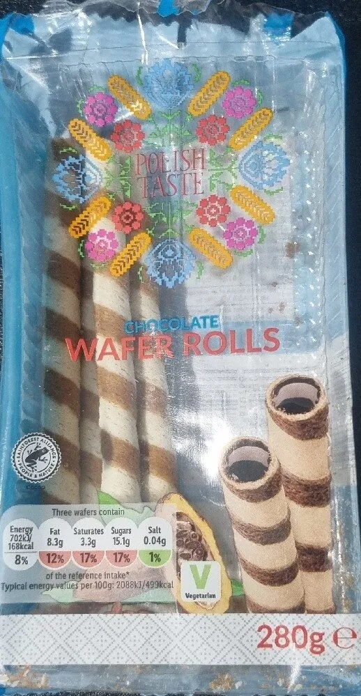Chocolate Wafer Rolls