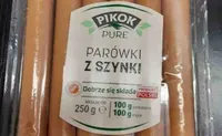 Parówki z szynki