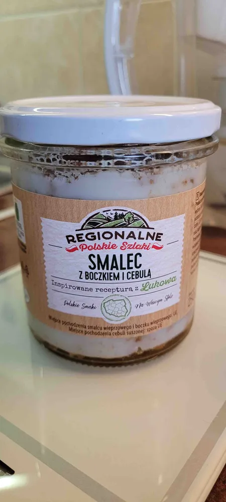 Smalec z boczkiem i cebula