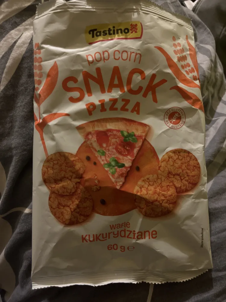 Małe Wafle Kukurydziane O Smaku Pizzy