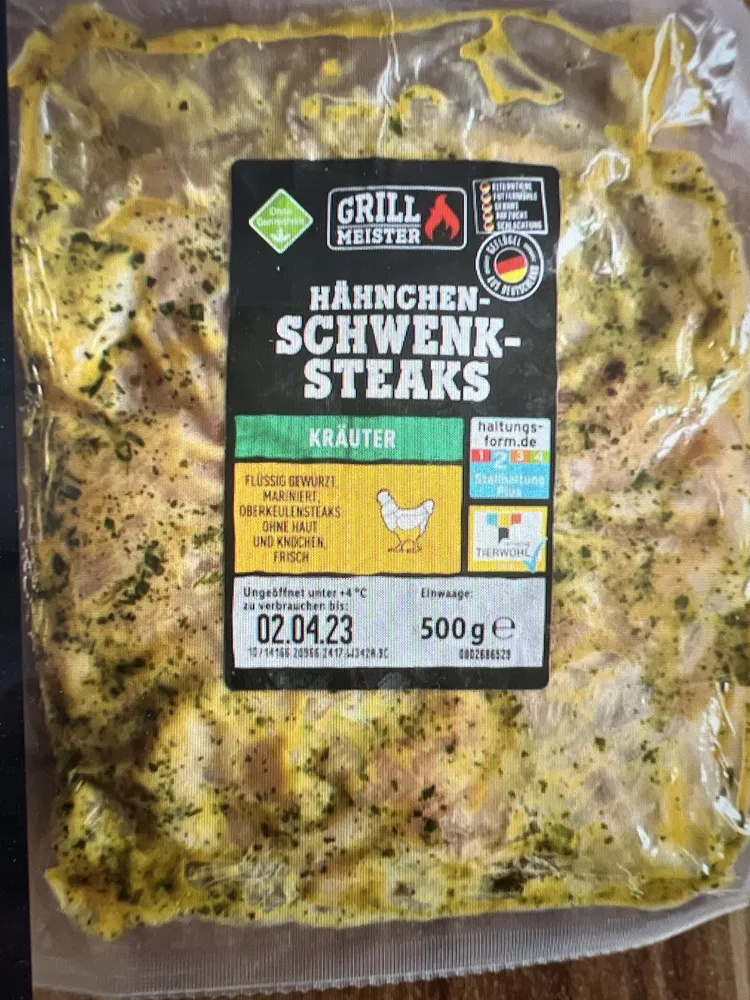 Hähnchen Schwenk-Steaks