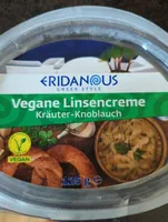 vegane Linsencreme Kräuter Knoblauch