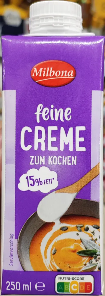 Creme zum Kochen 15 %