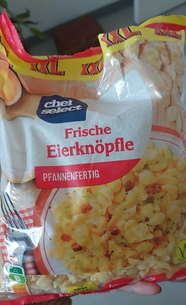 Frishe eierknöpfle