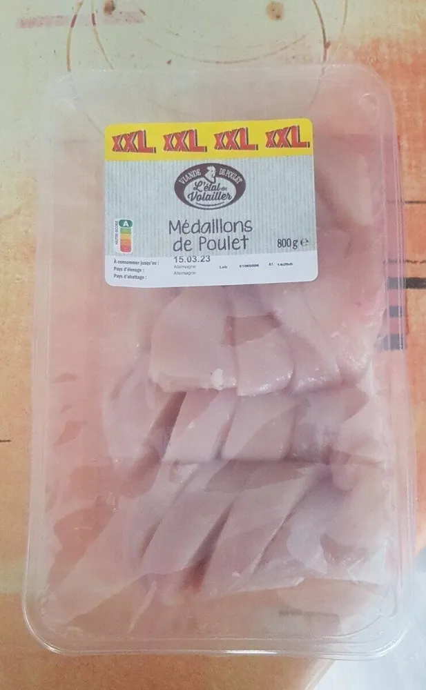 Medaillons de poulet