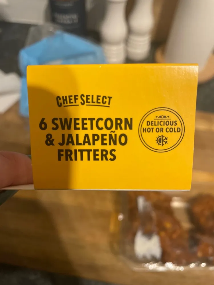 Sweetcorn & Jalapeno Fritter