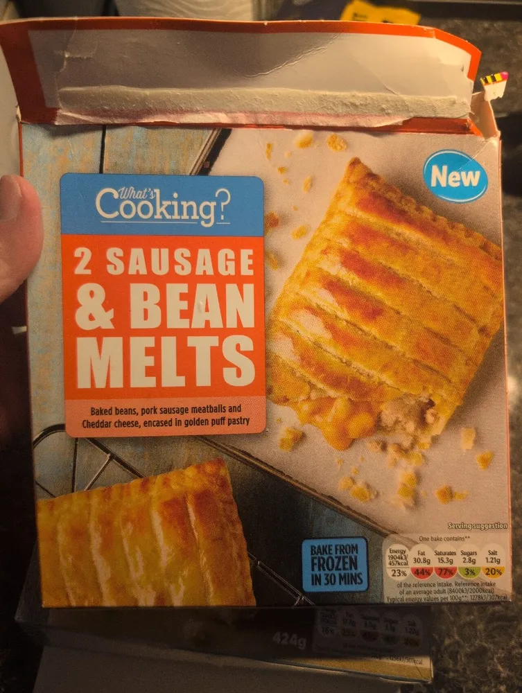Sausage And Bean Melt