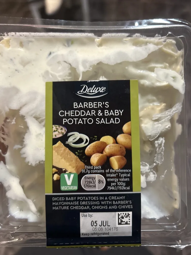 Barber's Cheddar & Baby Potato Salad