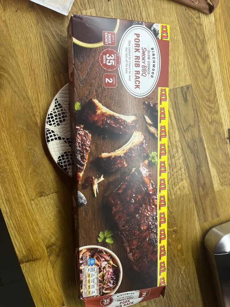 Smoky BBQ Pork Rib Rack