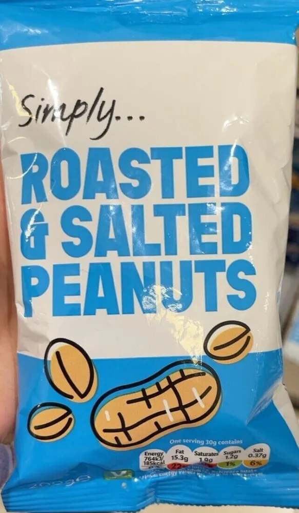 Simply Roasted & Salted Peanuts