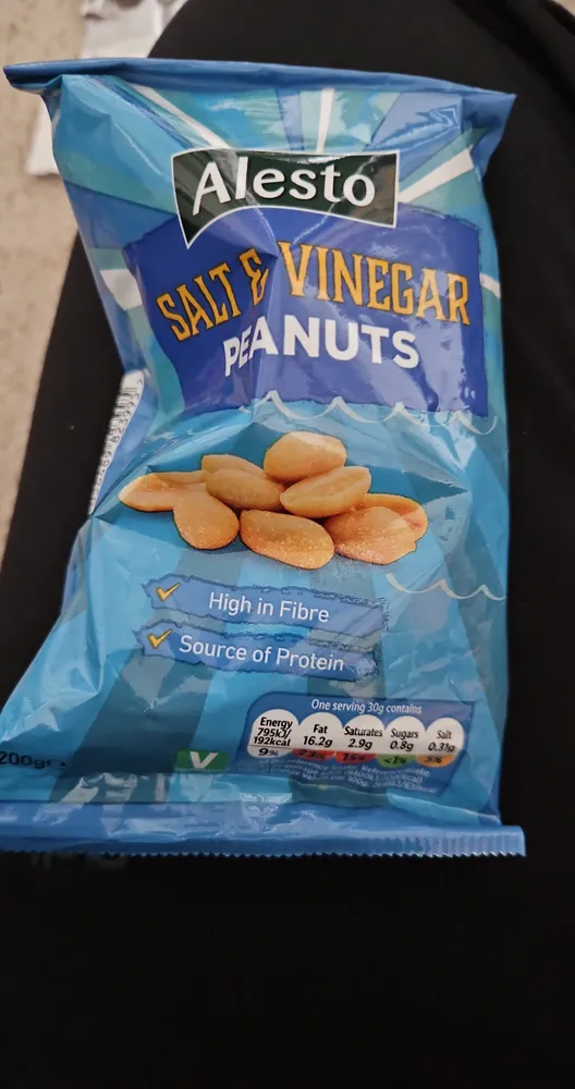 Salt and Vinegar Peanuts