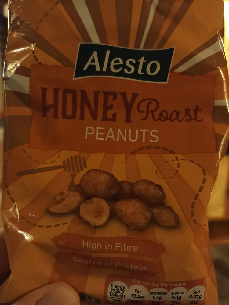 honey roast peanuts