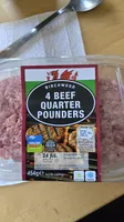 Beef Quarter Pounders