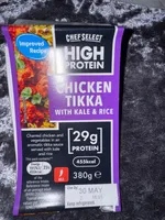 CHICKEN TIKKA WITH KALE & RICE