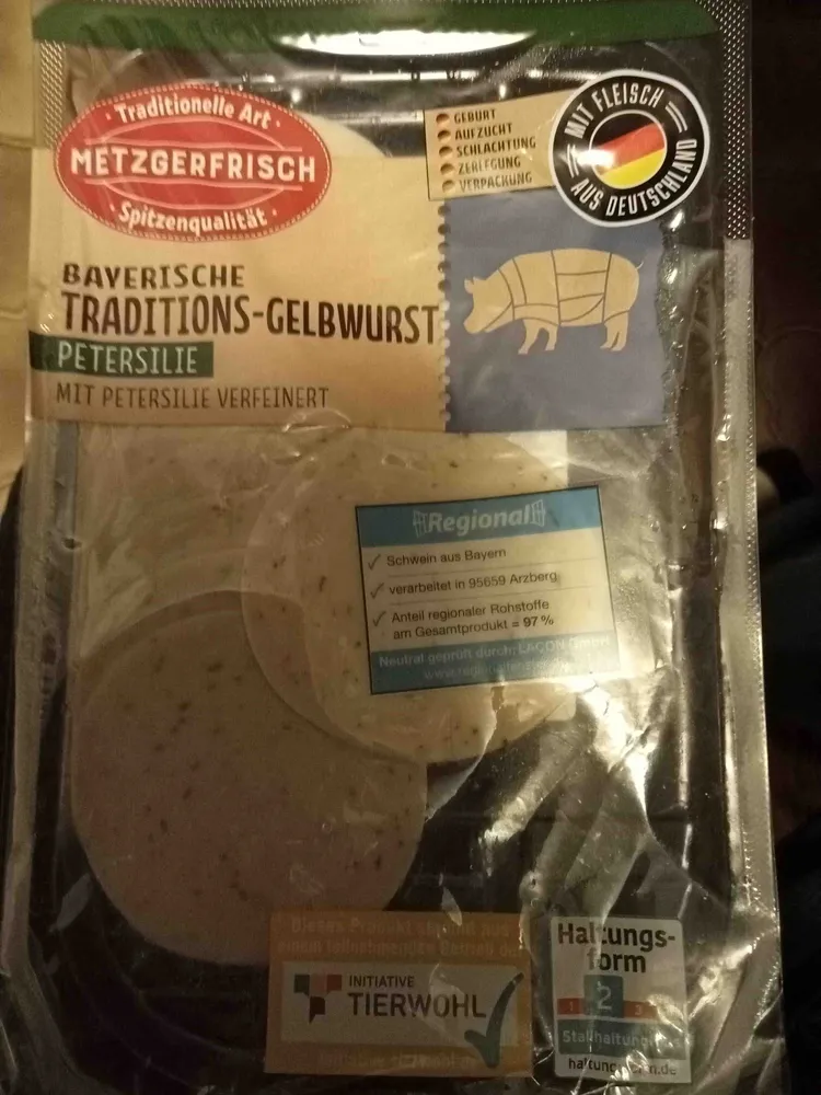 Bayerische Traditions-Gelbwurst
