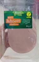 Veganer Aufschnitt Mortadella-Art
