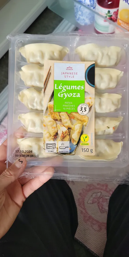 Gyoza legumes