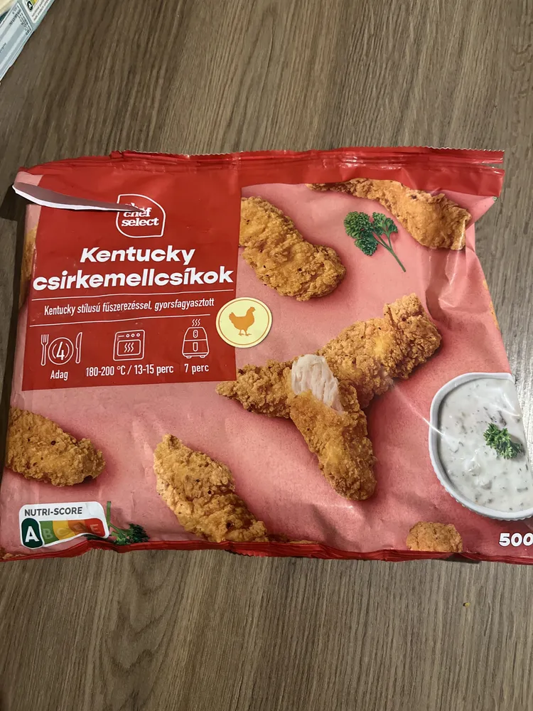Kentucky csirkemellcsíkok