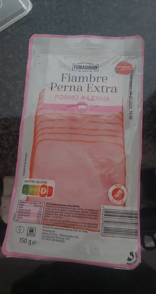Fiambre Perna  Extra Forno Lenha