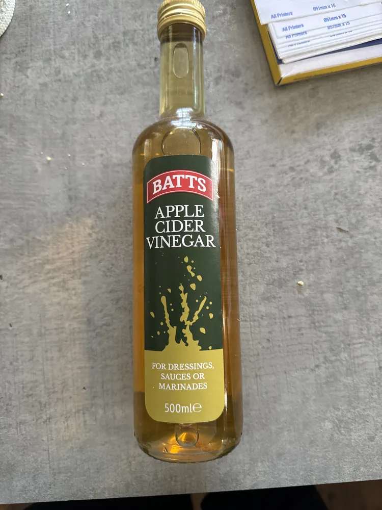 apple cider vinegar