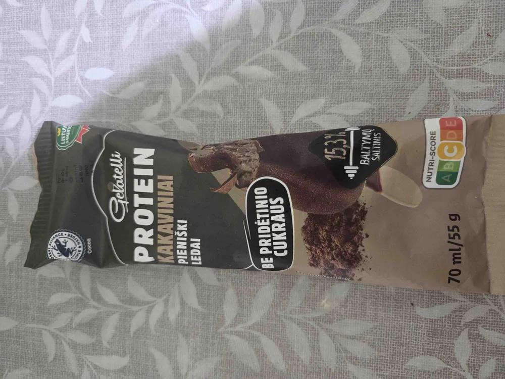 Protein kakaviniai pieniški ledai