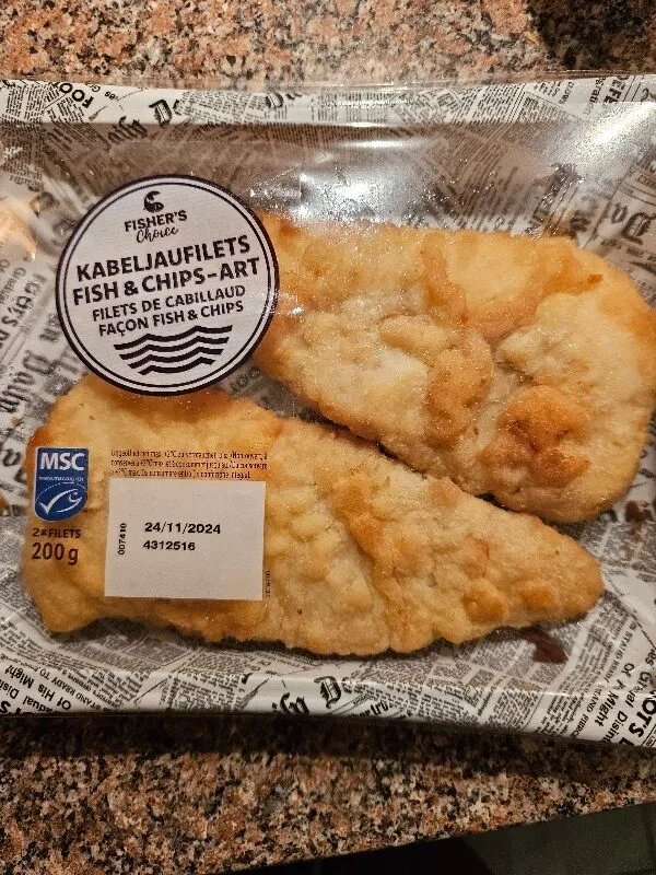 Filet de cabillaud