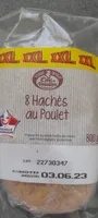8 Hachés au poulet