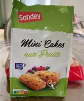 Mini cakes aux fruits
