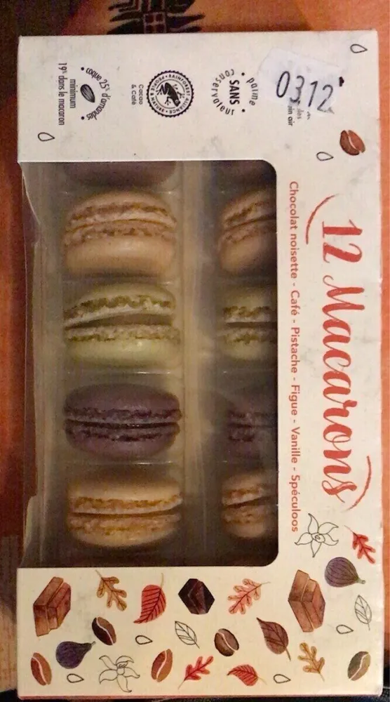 12 macarons Automne Lidl