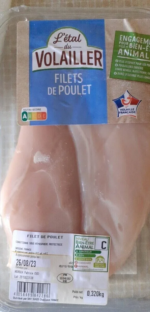 Filet de poulet