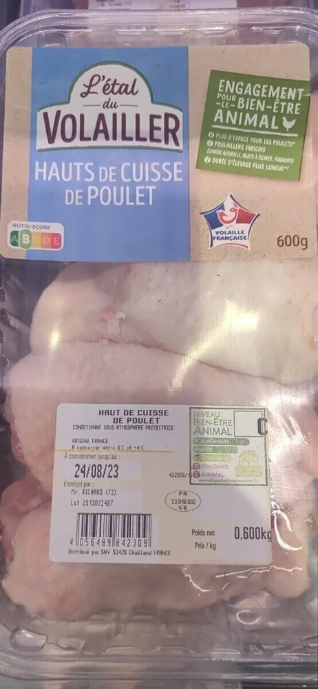 Hauts de cuisse de poulet