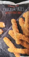 Frites de poulet panées