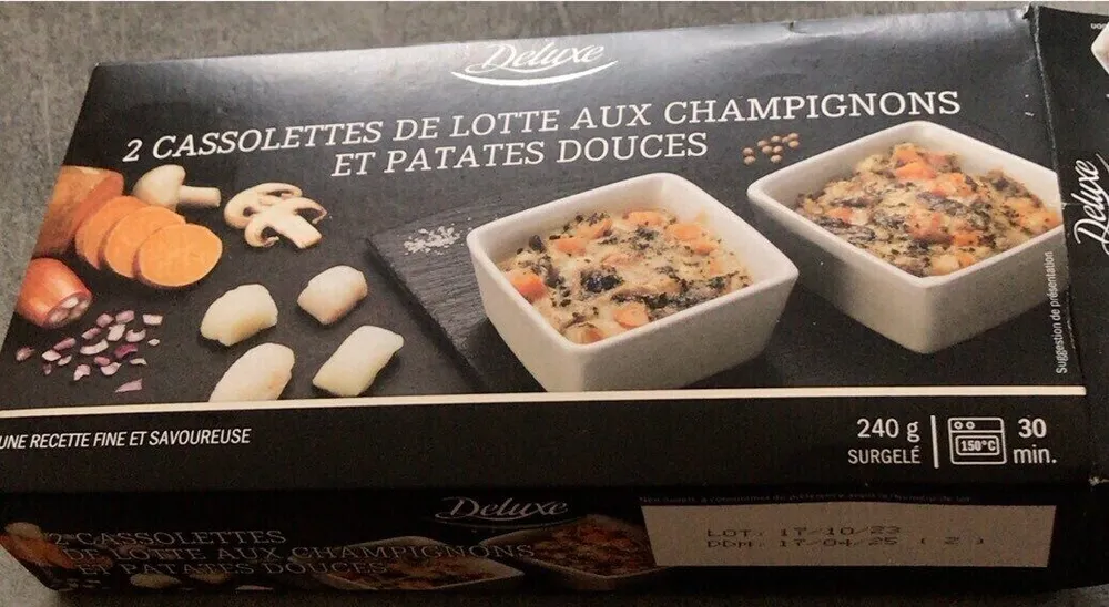 Cassolette de lotte