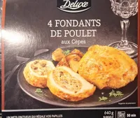Fondant de poulet aux cèpes