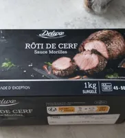 Rôti de cerf sauce morilles