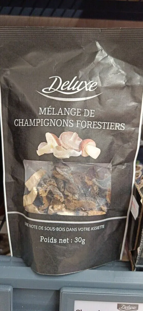 Mélange de champignons forestiers