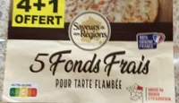 Fonds de tarte frais pour tarte flambée