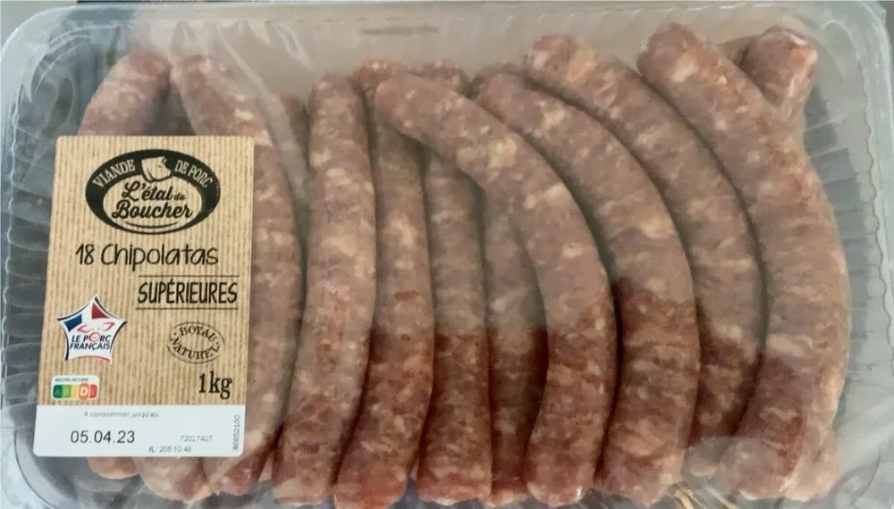18 Chipolatas supérieures