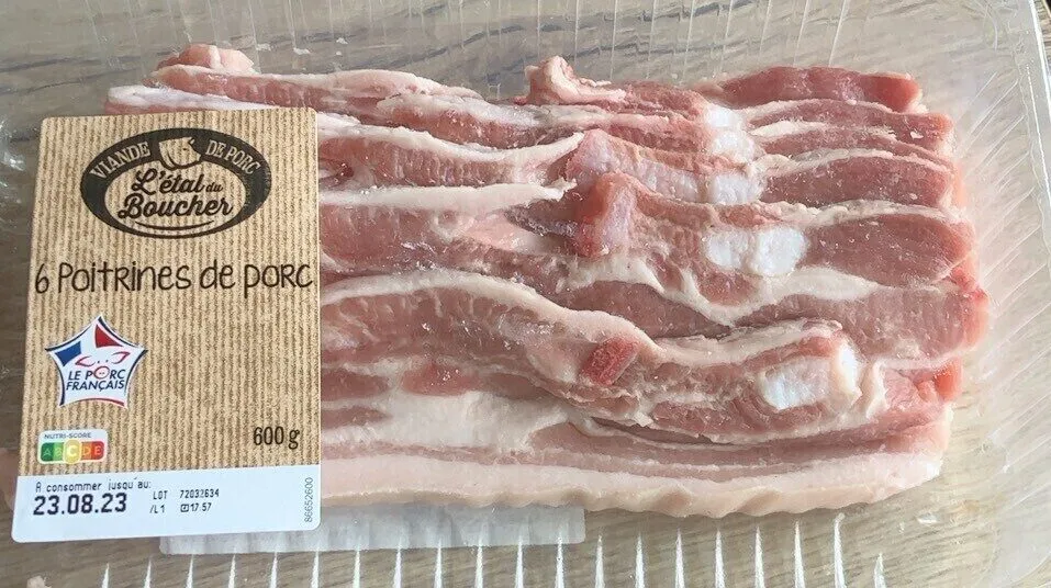 Poitrine de porc
