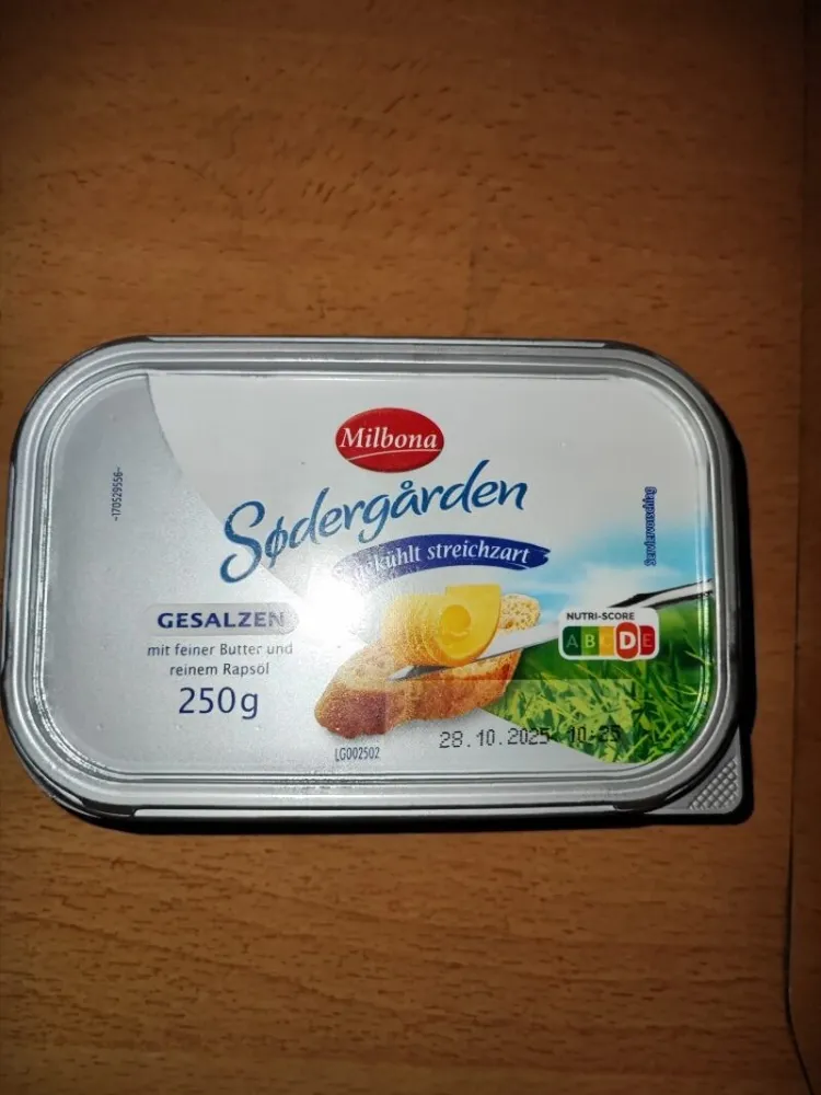 Sødergården 65% Butter, gesalzen