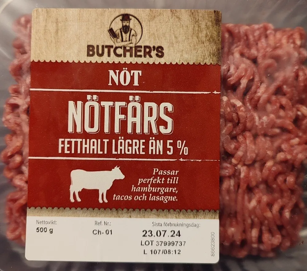 Nötfärs 5%