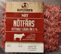 Nötfärs 5%