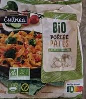 Poêlée de pâtes à la méditerranéene bio