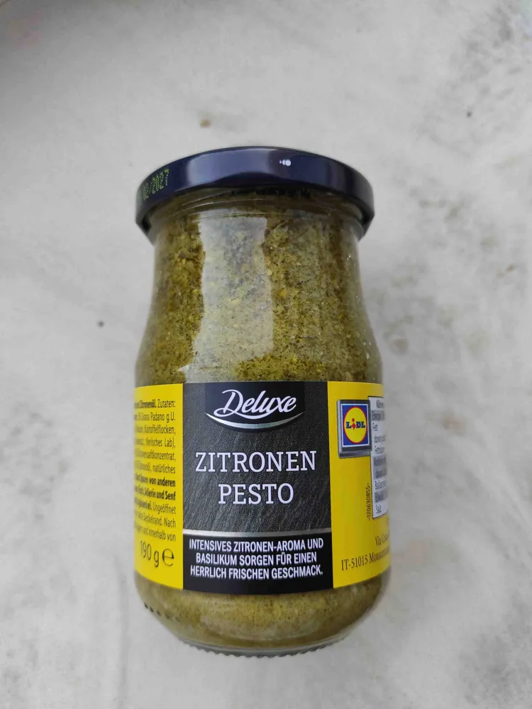 Zitronen Pesto