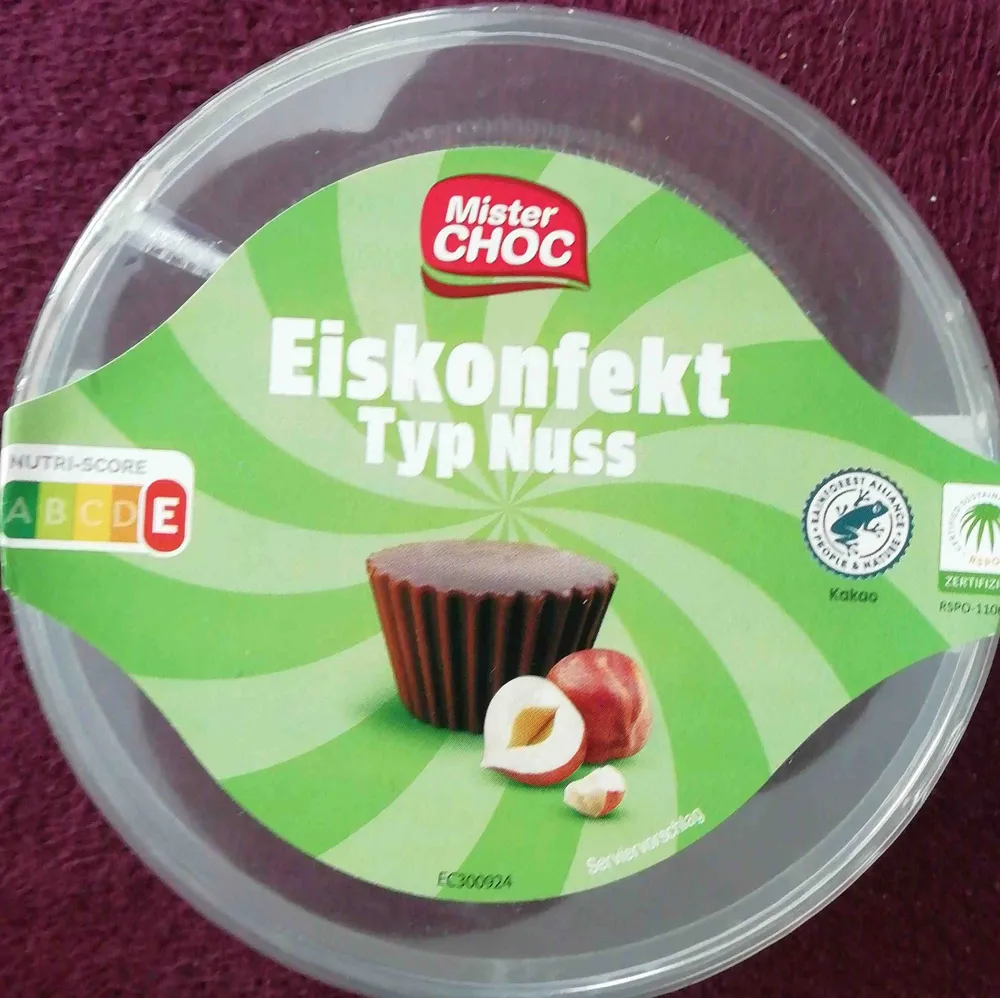 Eiskonfekt, Typ Nuss