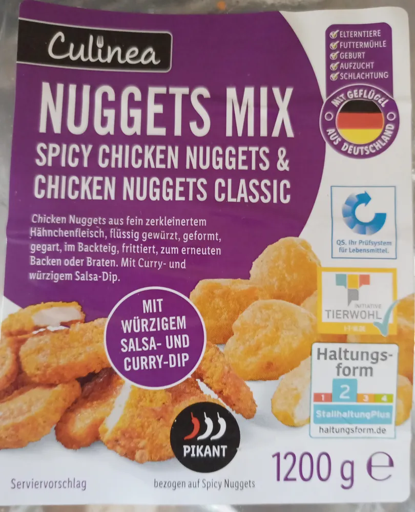 NUGGETS MIX SPICY CHICKEN NUGGETS & CHICKEN NUGGETS CLASSIC