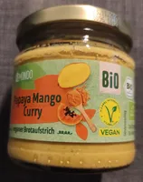 Papaya Mango Curry  Veganer Brotaufstrich
